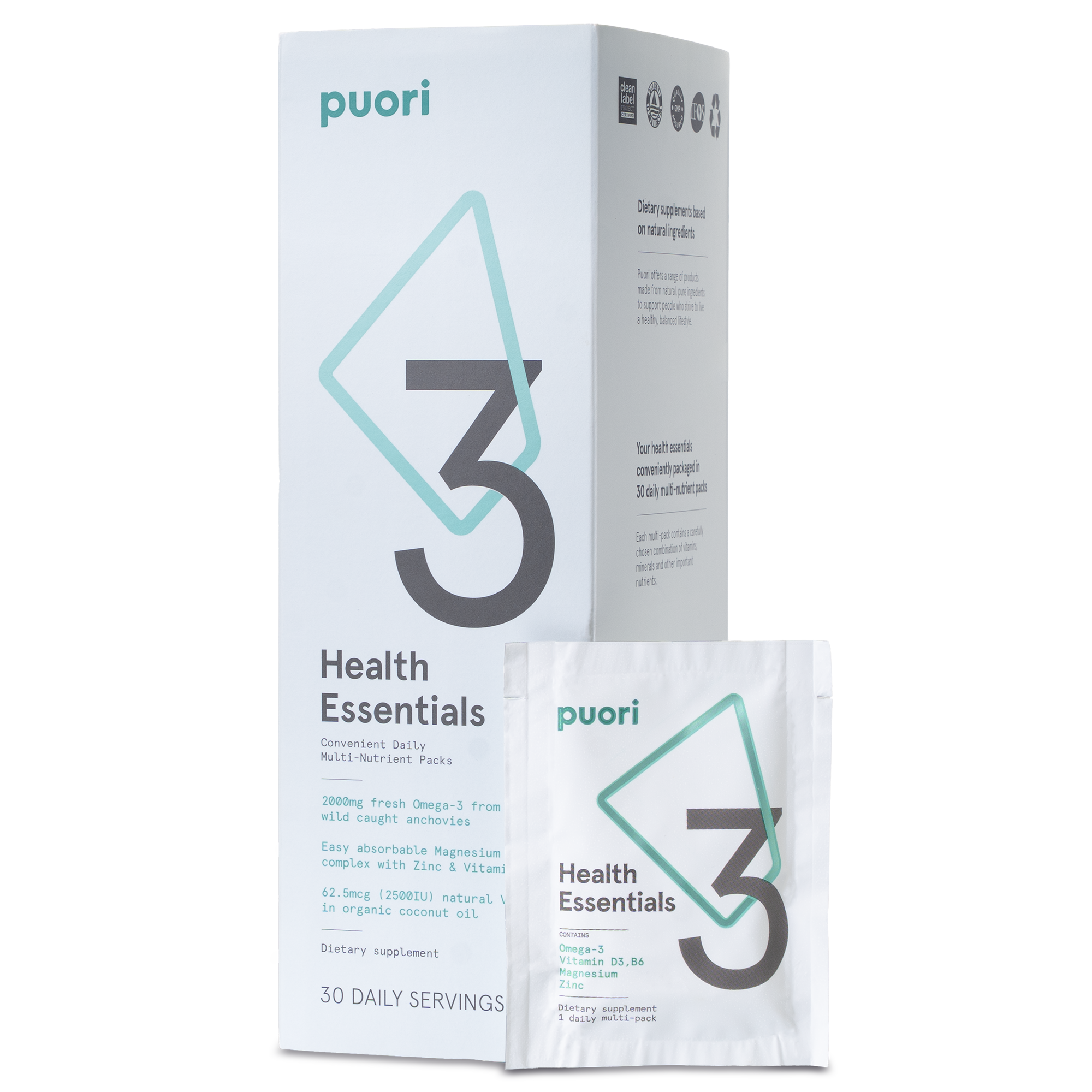 P3 - Health Essentials Sachets (O3, M3, D3)